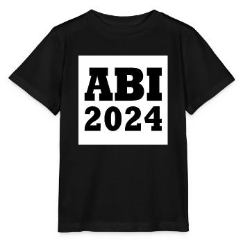 Abi 2024 - Stanley/Stella Kinder T-Shirt MINI CREATOR  - Schwarz - Vorne - Mikhail (115cm)