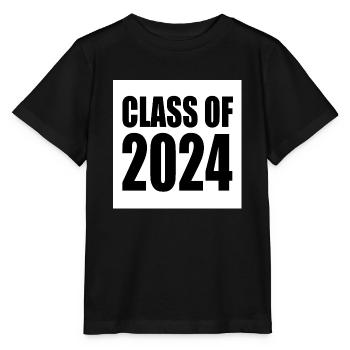 Class of 2024 - Stanley/Stella MINI CREATOR Kids’ T-Shirt - black - Front - Mikhail (115cm)