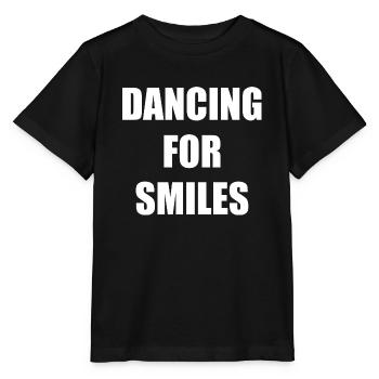 dancing for smiles - T-shirt bio MINI CREATOR Stanley/Stella Enfant - noir - Devant - Mikhail (115cm)