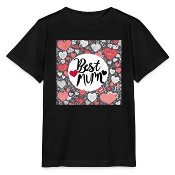 Best Mum - Stanley/Stella Kinder T-Shirt MINI CREATOR  - Schwarz - Vorne - Mikhail (115cm)