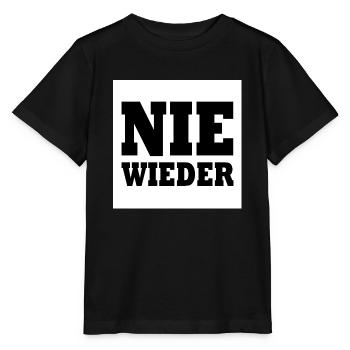 Nie wieder - Stanley/Stella Kinder T-Shirt MINI CREATOR  - Schwarz - Vorne - Mikhail (115cm)