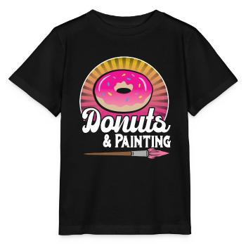 Maler - Stanley/Stella Kinder T-Shirt MINI CREATOR  - Schwarz - Vorne - Mikhail (115cm)