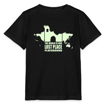 Lost Place - 2colors - 2011 - T-shirt bio MINI CREATOR Stanley/Stella Enfant - noir - Devant - Mikhail (115cm)