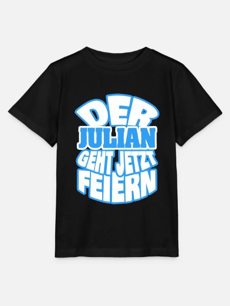 Julian - Stanley/Stella Kinder T-Shirt MINI CREATOR  - Schwarz