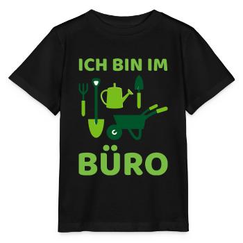 Gärtner - Stanley/Stella Kinder T-Shirt MINI CREATOR  - Schwarz - Vorne - Mikhail (115cm)