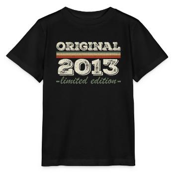 Légende depuis 2013 Né en 2013 Anniversaire 2013 - T-shirt bio MINI CREATOR Stanley/Stella Enfant - noir - Devant - Mikhail (115cm)