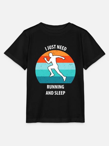 Joggen - Stanley/Stella Kinder T-Shirt MINI CREATOR  - Schwarz