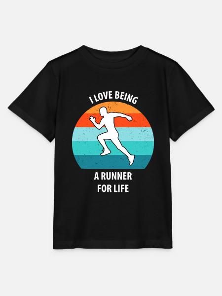 Joggen - Stanley/Stella Kinder T-Shirt MINI CREATOR  - Schwarz