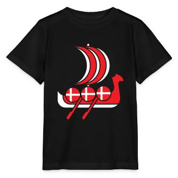 Viking danois - T-shirt bio MINI CREATOR Stanley/Stella Enfant - noir - Devant - Mikhail (115cm)