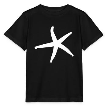 Seestern - Stanley/Stella Kinder T-Shirt MINI CREATOR  - Schwarz - Vorne - Mikhail (115cm)