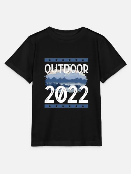 Outdoor 2022 - Stanley/Stella Kinder T-Shirt MINI CREATOR - Schwarz