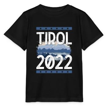 Tyrol 2022 - T-shirt bio MINI CREATOR Stanley/Stella Enfant - noir - Devant - Mikhail (115cm)