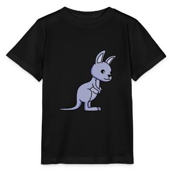 Kangaroo Comic - Stanley/Stella Kinder T-Shirt MINI CREATOR  - Schwarz - Vorne - Mikhail (115cm)