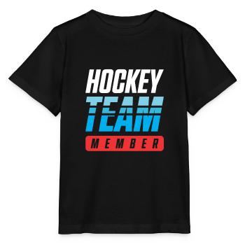Hockey Team - Stanley/Stella MINI CREATOR Kids’ T-Shirt - black - Front - Mikhail (115cm)