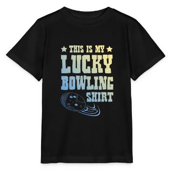 Bowling Shirt - Stanley/Stella Kinder T-Shirt MINI CREATOR  - Schwarz - Vorne - Mikhail (115cm)