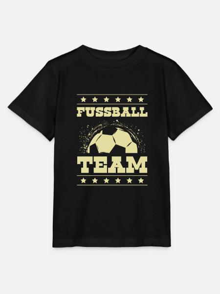Fussball Team - Stanley/Stella Kinder T-Shirt MINI CREATOR  - Schwarz