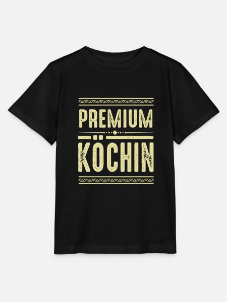 Premium Köchin - Stanley/Stella Kinder T-Shirt MINI CREATOR  - Schwarz