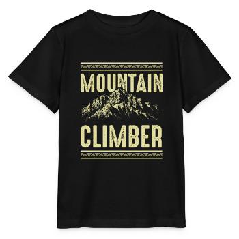 Alpinistes - T-shirt bio MINI CREATOR Stanley/Stella Enfant - noir - Devant - Mikhail (115cm)