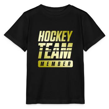 Hockey Team - Stanley/Stella MINI CREATOR Kids’ T-Shirt - black - Front - Mikhail (115cm)