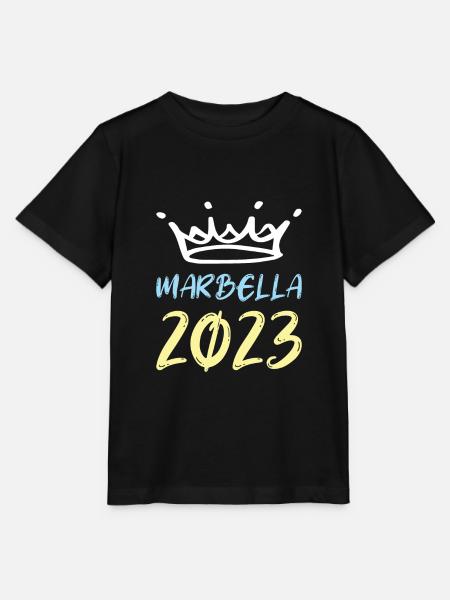 Marbella 2023 - Stanley/Stella Kinder T-Shirt MINI CREATOR - Schwarz