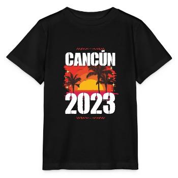Cancun 2023 - Stanley/Stella Kinder T-Shirt MINI CREATOR  - Schwarz - Vorne - Mikhail (115cm)