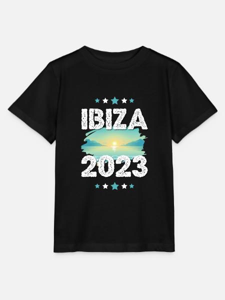 Ibiza 2023 - Stanley/Stella Kinder T-Shirt MINI CREATOR - Schwarz