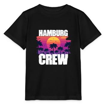 Hambourg Tourisme - T-shirt bio MINI CREATOR Stanley/Stella Enfant - noir - Devant - Mikhail (115cm)