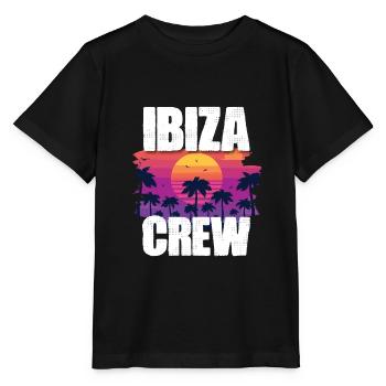 Ibiza Tourisme - T-shirt bio MINI CREATOR Stanley/Stella Enfant - noir - Devant - Mikhail (115cm)