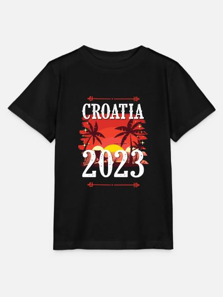 Croatia 2023 - Stanley/Stella Kinder T-Shirt MINI CREATOR - Schwarz