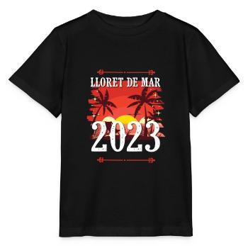 Lloret de Mar 2023 - T-shirt bio MINI CREATOR Stanley/Stella Enfant - noir - Devant - Mikhail (115cm)