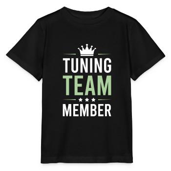 Équipe de tuning - T-shirt bio MINI CREATOR Stanley/Stella Enfant - noir - Devant - Mikhail (115cm)