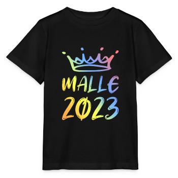 Malle 2023 - T-shirt bio MINI CREATOR Stanley/Stella Enfant - noir - Devant - Mikhail (115cm)