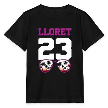 Lloret De Mar 23 Trikot 2023 - Stanley/Stella Kinder T-Shirt MINI CREATOR  - Schwarz - Vorne - Mikhail (115cm)
