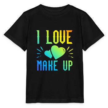 Ich liebe Make up - Stanley/Stella Kinder T-Shirt MINI CREATOR  - Schwarz - Vorne - Mikhail (115cm)