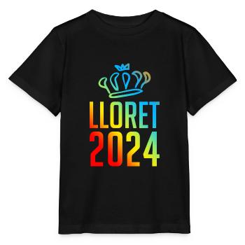 Lloret De Mar 2024 Bunt - Stanley/Stella Kinder T-Shirt MINI CREATOR  - Schwarz - Vorne - Mikhail (115cm)