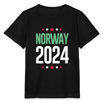Jours fériés Norvège 2024 - T-shirt bio MINI CREATOR Stanley/Stella Enfant - noir - Devant - Mikhail (115cm)