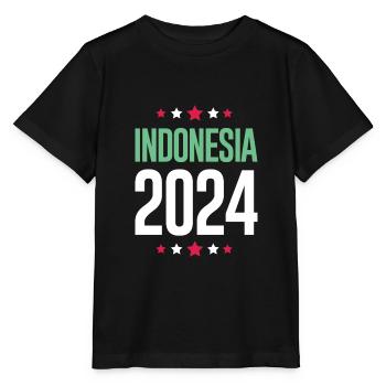 Jours fériés Indonésie 2024 - T-shirt bio MINI CREATOR Stanley/Stella Enfant - noir - Devant - Mikhail (115cm)