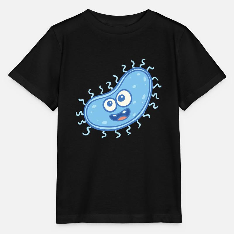 MICROBIOLOGISTE: Bactérie douce - T-shirt bio MINI CREATOR Stanley/Stella Enfant - noir