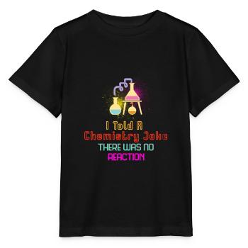 Chemie Witz Reaktion - Stanley/Stella Kinder T-Shirt MINI CREATOR  - Schwarz - Vorne - Mikhail (115cm)