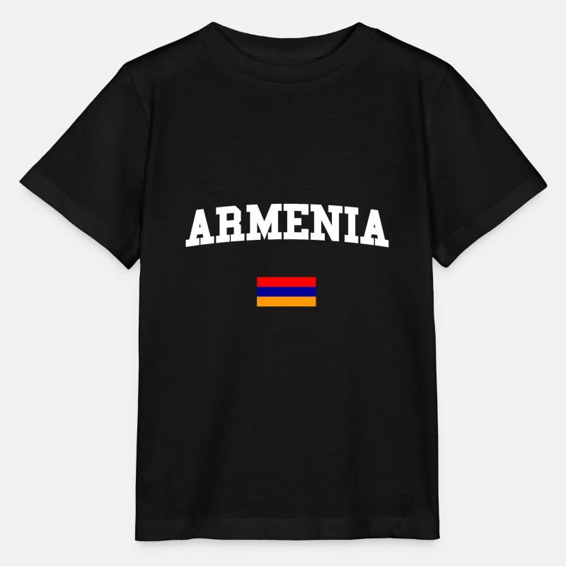 ARMENIE - T-shirt bio MINI CREATOR Stanley/Stella Enfant - noir