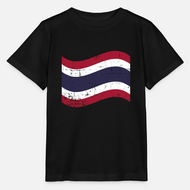 La Thaïlande - T-shirt bio MINI CREATOR Stanley/Stella Enfant - noir