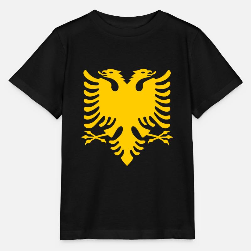 Albanie - T-shirt bio MINI CREATOR Stanley/Stella Enfant - noir