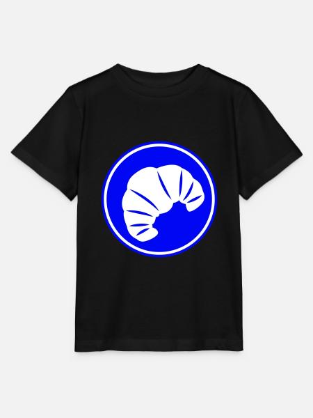 Croissant Symbol - Stanley/Stella Kinder T-Shirt MINI CREATOR - Schwarz