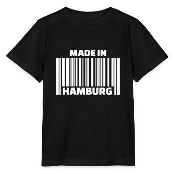 Hambourg - T-shirt bio MINI CREATOR Stanley/Stella Enfant - noir - Devant - Mikhail (115cm)