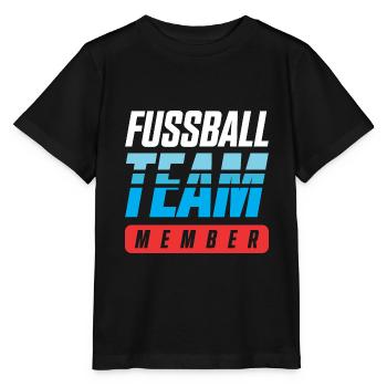 Football Team - Stanley/Stella MINI CREATOR Kids’ T-Shirt - black - Front - Mikhail (115cm)