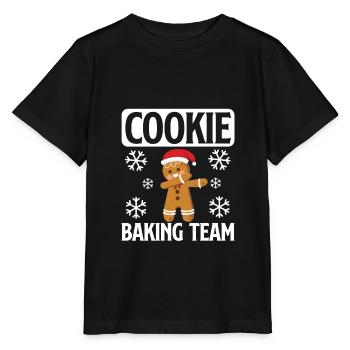 Dabbing Lebkuchen - Stanley/Stella Kinder T-Shirt MINI CREATOR  - Schwarz - Vorne - Mikhail (115cm)