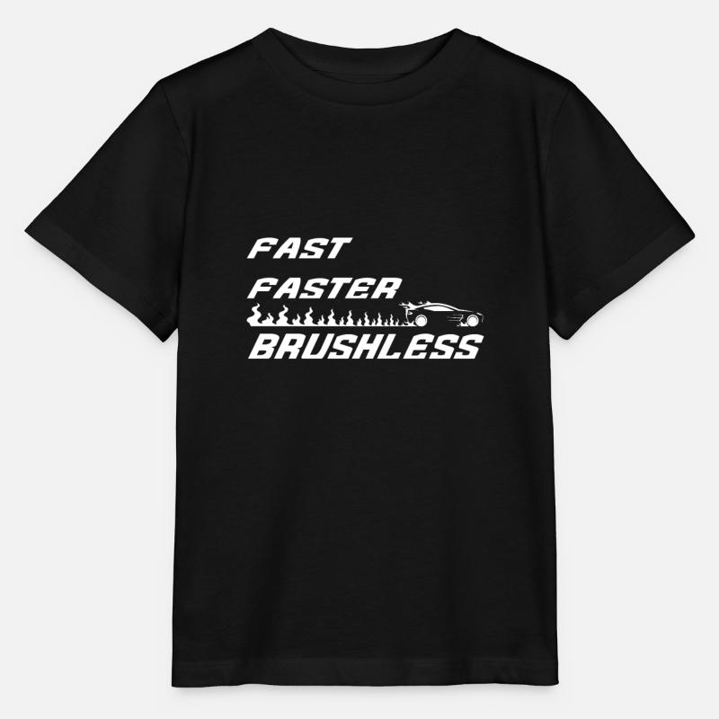 Brushless RC Car ferngesteuert LiPo - Stanley/Stella Kinder T-Shirt MINI CREATOR  - Schwarz