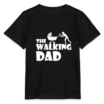 The Walking Dad - T-shirt bio MINI CREATOR Stanley/Stella Enfant - noir - Devant - Mikhail (115cm)