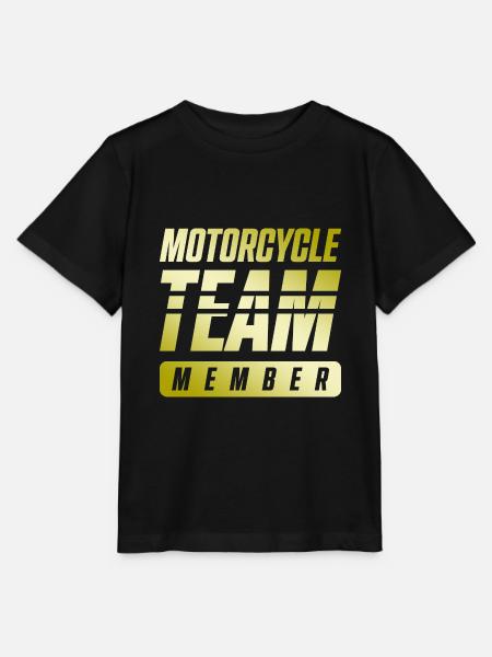 Motorcycle Team - Stanley/Stella Kinder T-Shirt MINI CREATOR - Schwarz