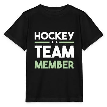 Hockey Team - Stanley/Stella MINI CREATOR Kids’ T-Shirt - black - Front - Mikhail (115cm)